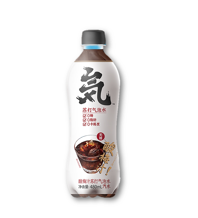 YQ12 - 元气森林酸梅味苏打气泡水 plum flavour beverage 480ml x 15