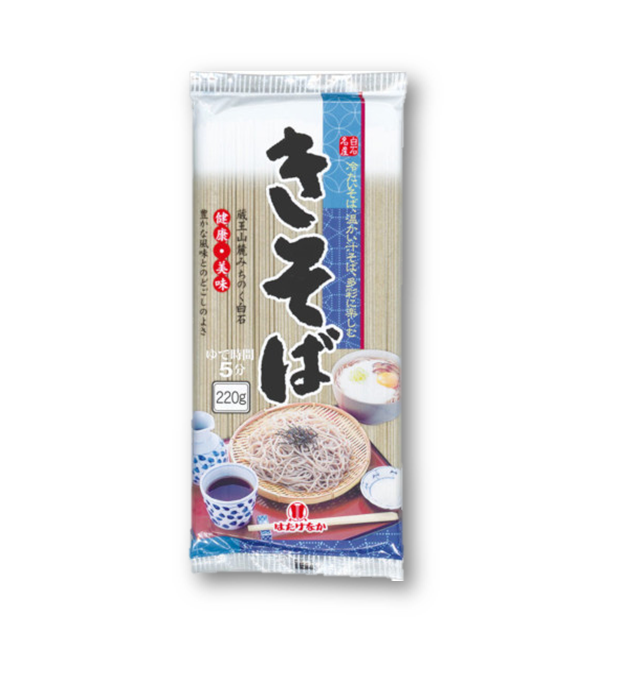 A-HKK007 - 畑中製麺 荞麦麵 HATAKENAKA BRAND DRIED SOBA NOODLES  220GX20