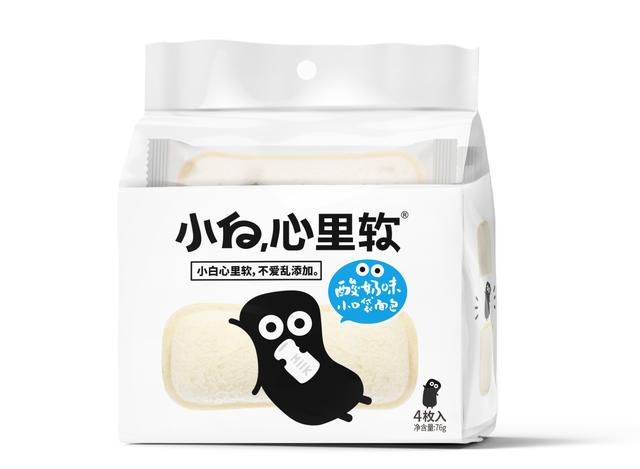 XBR01 - 小白心里软小口袋酸奶味(四枚装) Soft biscuit (yogurt flavour) (19g x 4) x 24