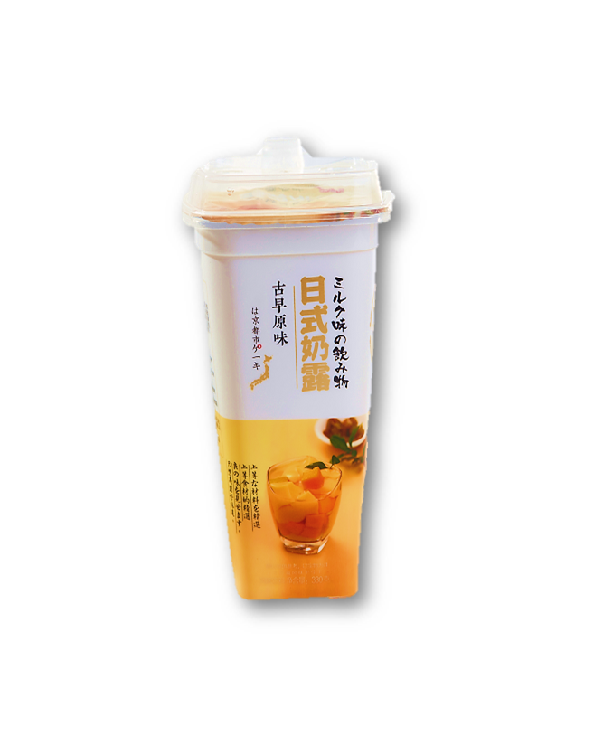 DYH01 - 肚里诱惑日式奶露(古早原味) Japanese Style Milk drink (Original flavour) 330ml x 12