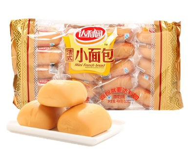 DL07 - 达利园法式小面包(香奶味) DLY Bread (milk flavour) 400g x 12