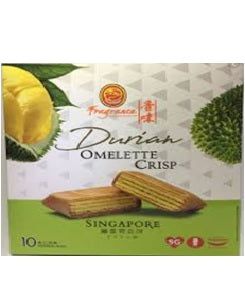 FG06 - Fragrance牌 榴莲荷包饼 Durian omelette crisp 10P*12