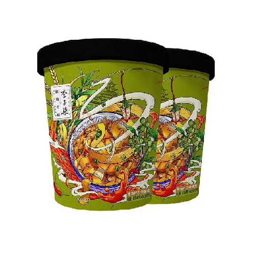 LZQ07 - 李子柒椒麻宽面 Li ziqi broad noodles with pepper and chili sauce 130g x 24
