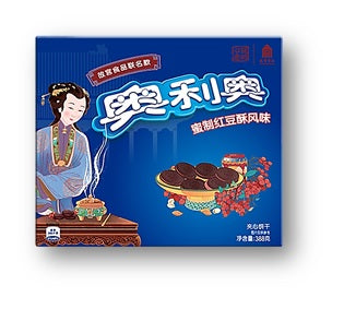 OR04 - 奥利奥夹心故宫版蜜制红豆酥味 Oreo cookies Chinese edition design (red bean paste flavour) 388g x 12
