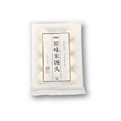 SF14 -缸鸭狗米馒头(原味) Frozen Rice Bun (original flavour) (35g x 10) x 20