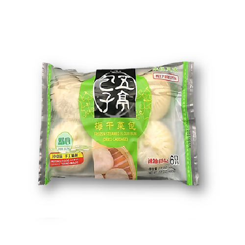 SF18 -扬州五亭梅干菜包 Frozen Dried Cabbage Bun (80g x 6) x 20