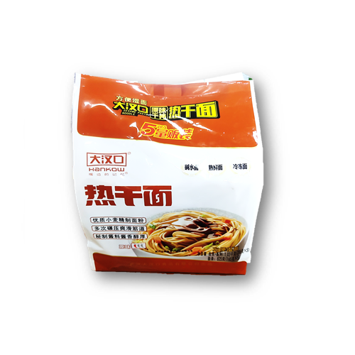 SF71 - 大汉口热干面冷冻鲜面(带料包) Frozen Sesame paste noodles (206g x 5) x 6