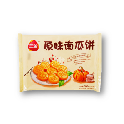 SQ32 - 三全原味南瓜饼 Frozen Pumpkin Pancake 300g x 20