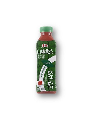SX31-华旗山楂果汁果肉饮料(无糖) Hawthron juice beverage (no sugar added) 400ml x 12