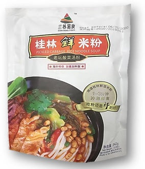 SY02 - 三养林老坛酸菜鲜米粉(袋装) SY instant fresh rice vermicelli (pickled flavour) 342g x 24