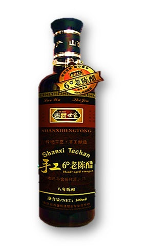 VTG05 - 手工老陳醋 VTG Superior mature vinegar (8 yr traditional - acid 6) 500ml x 12
