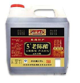 VTG09 - 老陈醋五精酿(桶装) VTG Superior mature vinegar (5 yr acid 5) 1500ml x 10