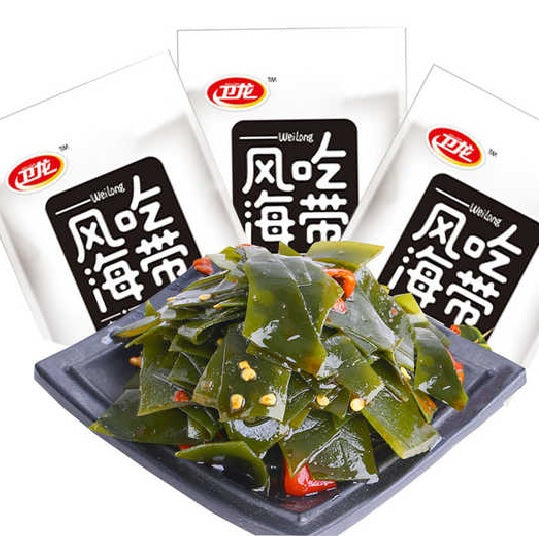WL14 - 卫龙风吃海带 WL Spicy Seaweed 168g x 40