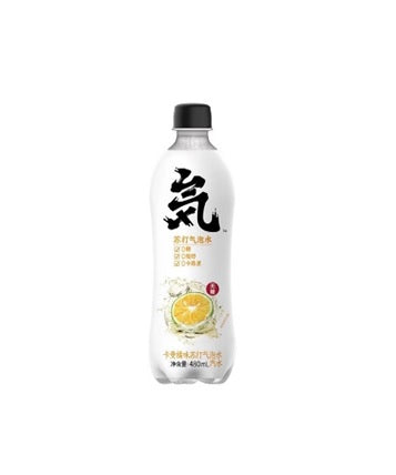 YQ02-元气森林卡曼橘味苏打气泡水 orange flavour soda drink 480ml x 15