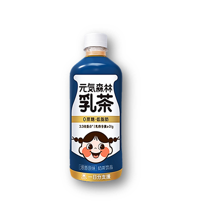 YQ09 - 元气森林乳茶浓香原味 Milk tea drink (Assam tea) 450ml x 12